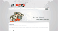 Desktop Screenshot of hemkohidrolik.com